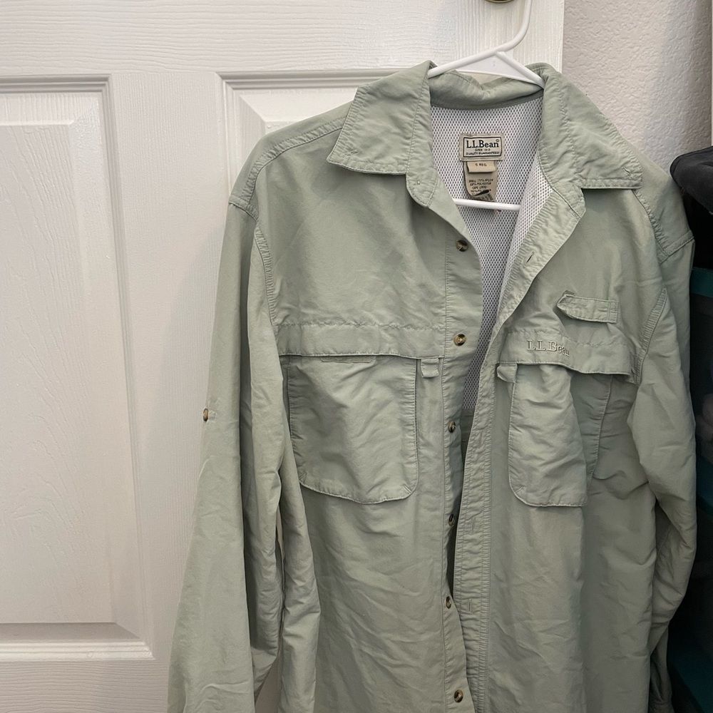 L.L. Bean Mesh Fabric Shirt